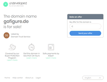 Tablet Screenshot of gofigure.de